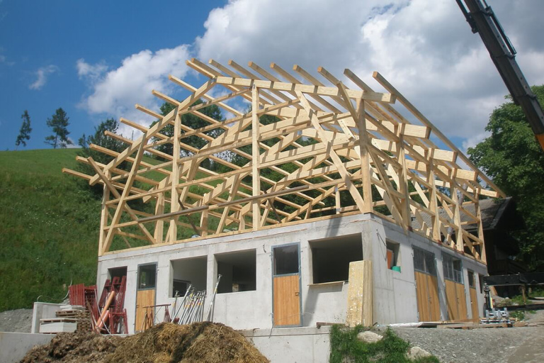 Holzrahmenbau in Piesendorf, nachhaltige Bauweise für Wohn- und Gewerbeprojekte.